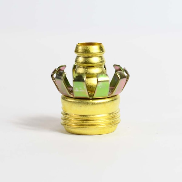 Thrifco Plumbing 3/4 Inch Water Hose Repair Clincher Male Coupler 4400331 - main
